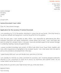 John becker general manager mercy corps i write this letter to express my interest in working as an administrative assistant for your company. General Assistant Cover Letter Example Icover Org Uk Application Sample How To Write Of For Ojt Any Debbycarreau