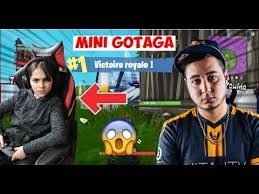 Tu penses parfaitement connaître gotaga ? Mini Gotaga Fait Top 1 Sur Fortnite Battle Royale Youtube