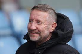 Mark Robins has been appointed as Stoke's manager