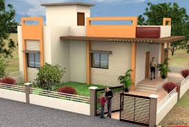 بيت صغير المساحه بحديقة 2 غرفة نوم حديقة House Elevation House Designs Exterior House Styles