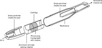 Image result for Nicotine Inhaler