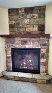 We recommend measuring individual units at installation. Great American Fireplace Installed This Corner Gas Fireplace We Used A Kozy Heat Carlt Corner Gas Fireplace Fireplace Insert Installation Indoor Gas Fireplace