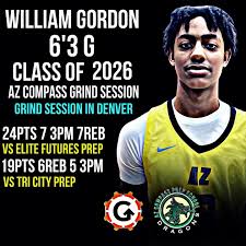 William Gordon 6'3 G 2026 AZ Compass Grind William Gordon put