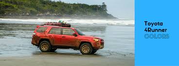 2016 toyota 4runner exterior colors and accessories