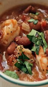 New orleans has a tasty monday tradition known as red beans and rice. New Orleans Style Red Beans And Rice With Shrimp Cajun Dishes Seafood Recipes Recipes