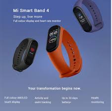 Xiaomi Mi Band 4 Smart Bracelet 3 Color Amoled Screen Miband 4 Smartband Fitness Traker Bluetooth Sport Waterproof Smart Band