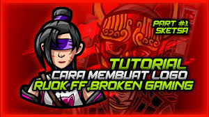 Maybe you would like to learn more about one of these? Cara Membuat Logo Ruok Ff Broken Gaming Freefire Youtube