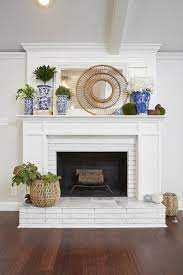 By dadi may 17, 2020. How To Paint Brick Def Want To Learn More Want To Paint Farmhouse Fireplace Which Is Old A White Brick Fireplace Living Room With Fireplace Home Fireplace