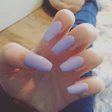 Whether it's spring time or you're just looking to lighten things up, has the subtle and sweet pastel nail color you're after. Light Purple Coffin Purple Nails Novocom Top