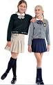 School girls uniforms