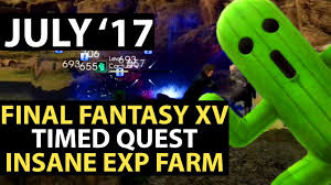 Final Fantasy 15 Timed Quest Cactuar Slactuar Ridiculous Exp Farming July 2017 Ps4 Hd Youtube In final fantasy xv you use ap (ascension points) to unlock new abilities. final fantasy 15 timed quest cactuar slactuar ridiculous exp farming july 2017 ps4 hd