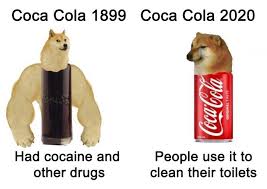 Doge (often /ˈdoʊdʒ/ dohj, /ˈdoʊɡ/ dohg) is an internet meme that became popular in 2013. Then Now Dog Meme Funny Relatable Memes Funny Memes Stupid Memes