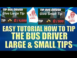 What Happens If You Tip The Bus Driver In 'Fortnite'? How To Give A Tip