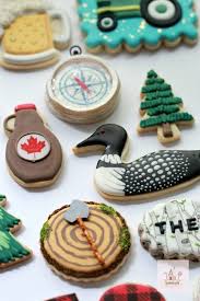 Caramel Royal Icing Recipe Video Of Decorating Camping Cookies Sweetopia Recipe Royal Icing Recipe Icing Recipe Camping Cookies