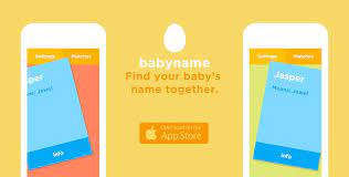 It's kind of like tinder for baby names and you link up with your partner and it shows your your matches. This New App Is Tinder But For Baby Names Deseret News