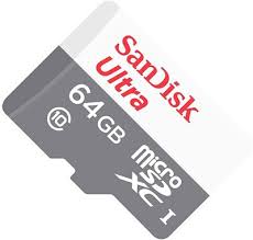 SanDisk Ultra microSDXC UHS-I 64GB Memory Card SDSQUNR-064G-GN3MN