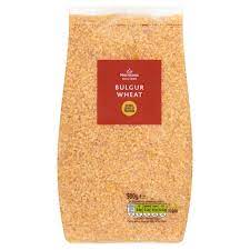 Bulgur is a cereal food made from the cracked parboiled groats of several different wheat species, most often from durum wheat. Morrisons Wholefoods Bulgur Wheat Morrisons