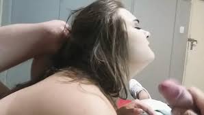 Asking the Pizza Boy to Fuck My 18 Year Old Wife While She Cleans My Cock  and Sucks out My Cum