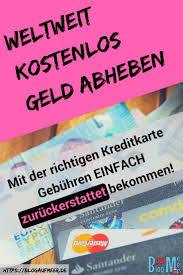 Weltweit Kostenlos Geld Abheben Die Richtige Kreditkarte Blog Auf Meer Kreditkarte Geld Reiseblogger