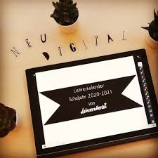 Neuer Digitaler Lehrerplaner Fur Das Kommende Schuljahr 2020 21 Lehrermarktplatz In 2020 Tablet Frame