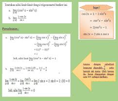 Soal limit tak hingga pilihan ganda dan jawaban tim kami telah merangkum contoh soal limit tak hingga beserta penyelesaiannya untuk siswa dari berbagai penerbit buku. Tips Dan Trik Mengerjakan Soal Limit Trigonometri Kompasiana Com
