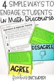 Teachers Are You Looking For Ways To Engage Your Upper Elementary Students In Meaningful Math D Math Discourse Math Problem Solving Elementary Math Classroom