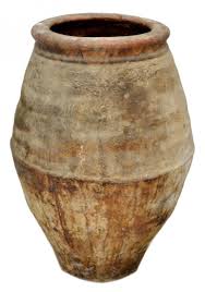 436 Large Antique Spain Earthenware Olive Jar Lot 436 Olive Jar Antiques Rustic Pots
