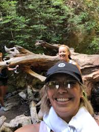 Hiking to waterfalls in Berkeley California