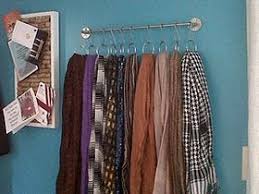 It's high time to organize your scarves and here's a hanger of a piece of driftwood with bright painting. Diy Scarf Organizer An Ikea Hack Scarf Organization Scarf Storage Scarf Rack
