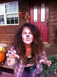Werewolf Costume Halloween Costumes Makeup Girl Werewolf Costume