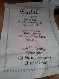Pin By Kate On Teaching Irish Language Gaeilge Irish Phrases