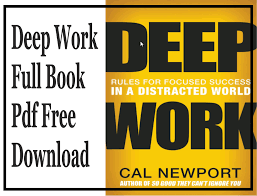 Deep Work Full Book Pdf Click Here To Download The Book As Pdf Formate 9mb Books 80 20 Rule Relationship Work Train