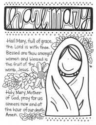 1,000+ vectors, stock photos & psd files. Hail Mary Prayer Poster Coloring Page By Caitlin Mundt Tpt