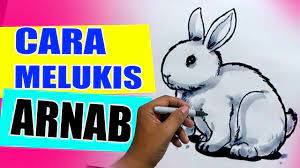 Jika warna lukisan masih tampak kurang natural atau tampak seperti kartun, maka cat juga akan menentukan bagaimana cara melukis yang dibutuhkan dalam. Cara Melukis Menggambar Arnab How To Draw Rabbit Youtube