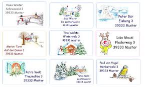 Finde diesen pin und vieles mehr auf einschulung von d. Adressaufkleber Weihnachten Und Winter Kreativzauber
