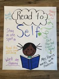 read to self success read to self kindergarten anchor