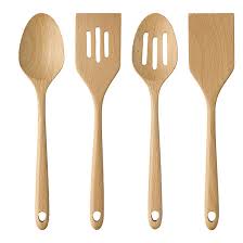 Nowadays utensils set will include many more utensils in the box such as salad fork, slotted spatula and. Lakeland Beech Wood Kitchen Utensils Set Lakeland