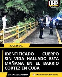 📰 | Hallaron sin vida a “Motato” debajo de un puente 📍 #Pereira | Barrio  Cortés, sector de Cuba En la mañana de este viernes 8 de agosto, en una  zona boscosa
