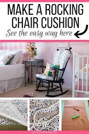 Rocking not only soothes babies, it is an instinctive behavior that everyone indulges in this rocking chair is super cute, but not so comfy to sit in. Diy Upholstered Rocking Chair Home Decor Diy Decor Mom