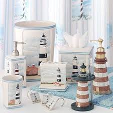 Also, the nautical bathroom decor ideas have various components to work with. Google Image Result For Http Www Decor Medley Com Image Files Lighthouse Decorations Bathroom Accesso Lighthouse Decor Lighthouse Bathroom Nautical Bathrooms