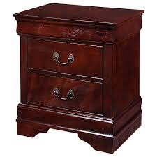 Enjoy great prices and browse our unparalleled selection of furniture, lighting, rugs and more. Crown Mark Louis Philip Nightstand In Cherry B3850 2