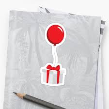 Animal Crossing Red Balloon Gift Sticker By Timesandwichinc Red Balloon Balloon Gift Animal Crossing