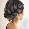 An elegant ponytail, two buns, and a ponytail braid is perfect for the office or daytime event. 1
