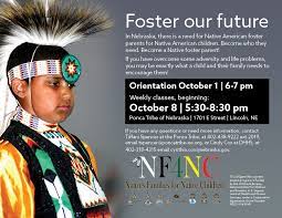 Become A Native American Foster... - Ponca Tribe Of Nebraska | Facebook