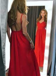 Check spelling or type a new query. Schlicht Lang A Linie V Ausschnitt Ruckenfrei Rot Satin Ballkleid Kleider Fur Besondere Anlasse 99 99 Simple Dress Com