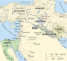 Boundaries Of The Land Ezekiel 47 13 20 Ancient Maps Ancient Mesopotamia Map Map