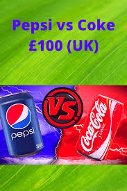 Pepsi Vs Coke 100 Uk In 2020 Pepsi Coke Visa Gift Card
