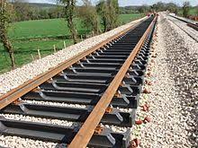 In contrast to road transport, where the vehicles run on a prepared flat surface, rail vehicles (rolling stock). Railroad Tie Wikipedia