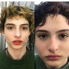 Pin By Ariana Grande On Finn Wolfhard Purple Hair Blonde Hair Hair