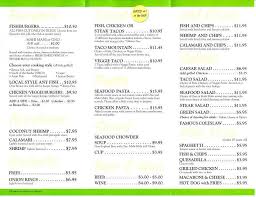 Maybe you would like to learn more about one of these? Coconut S Fish Cafe Menu Menu For Coconut S Fish Cafe North Scottsdale Scottsdale